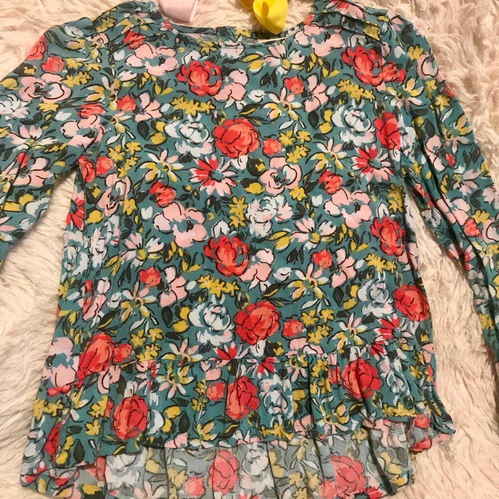 Cherokee Girls Long Sleeve Blouse